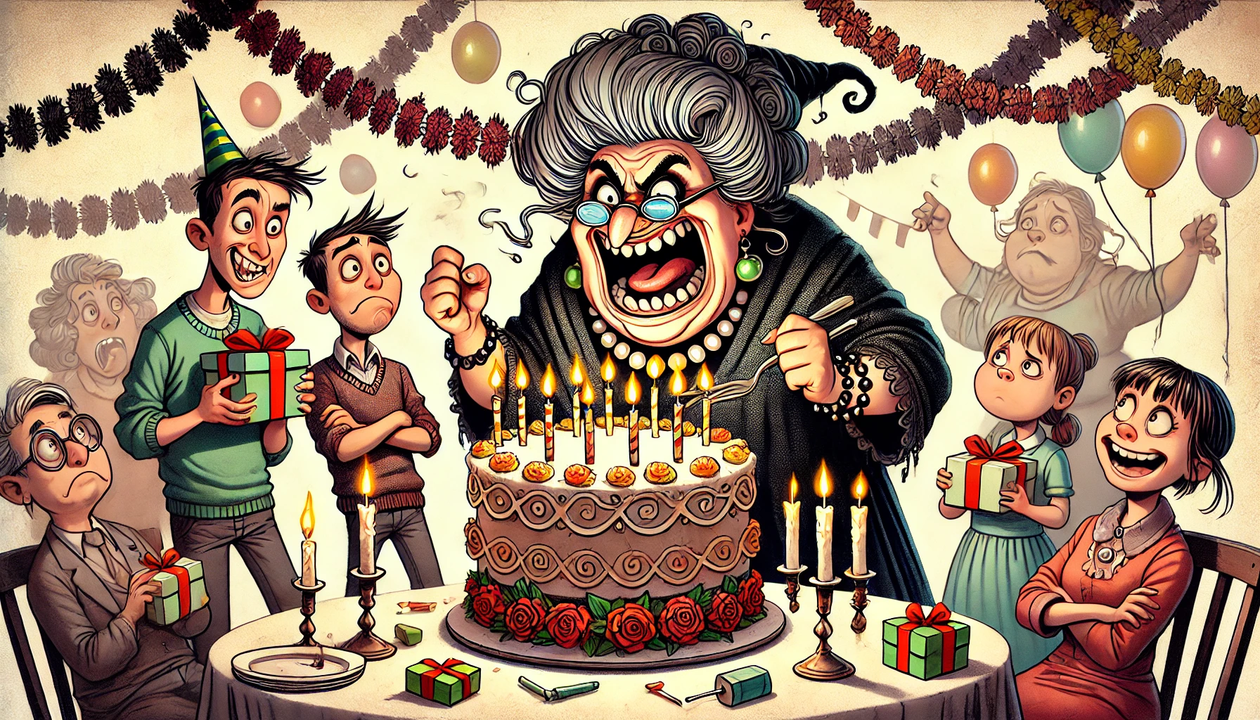 El cumpleaños eterno de la suegra
