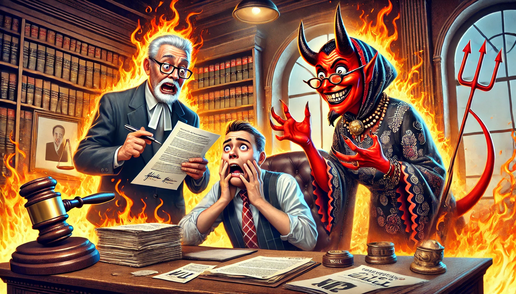 La herencia de la suegra: versión diabólica